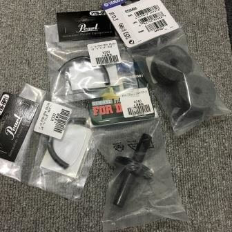 打楽器の小さい交換パーツ類