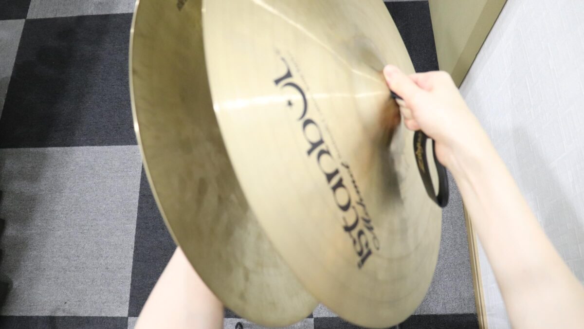 合わせシンバル(クラッシュシンバル)をイイ音で鳴らすための基本3つ