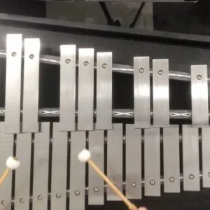 グロッケンの鍵盤